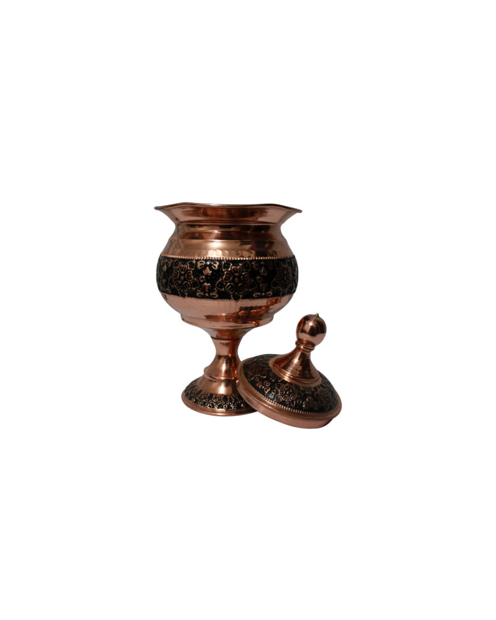 خریدقندان مسی نانو اصل مدل رز گل
